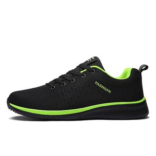 Thể Dục Ngoài Trời Cặp Đôi Nhẹ Giày Thể Thao Thời Trang Đệm Không Khí Slip On Nam Giày Thể Thao Mùa Hè Nữ Chạy Bộ S5O7