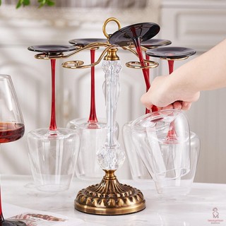 Giá đỡ ly rượu trang trí Thiết kế nâng cao lưu trữ ổn định Giá thủy tinh rượu vang