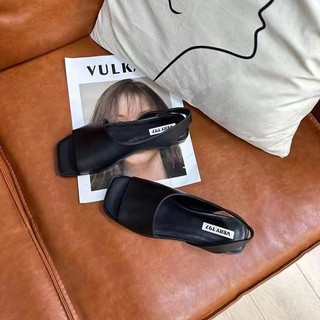 Giày sandal đế phẳng miệng cá thời trang nữ