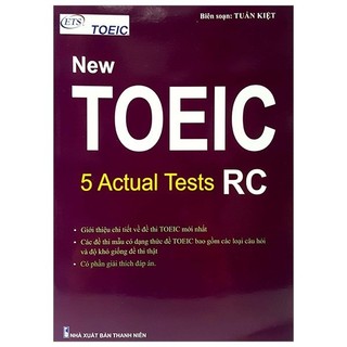 Sách - new toeic 5 actual test rc