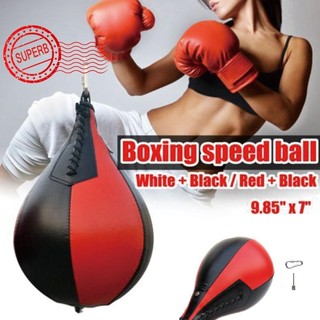 Đấm Bốc Tốc Độ Bóng Thực Hành Tốc Độ Túi Tốc Độ Quay Tập Thể Dục Da Sandbag Pu Đấm C9j9