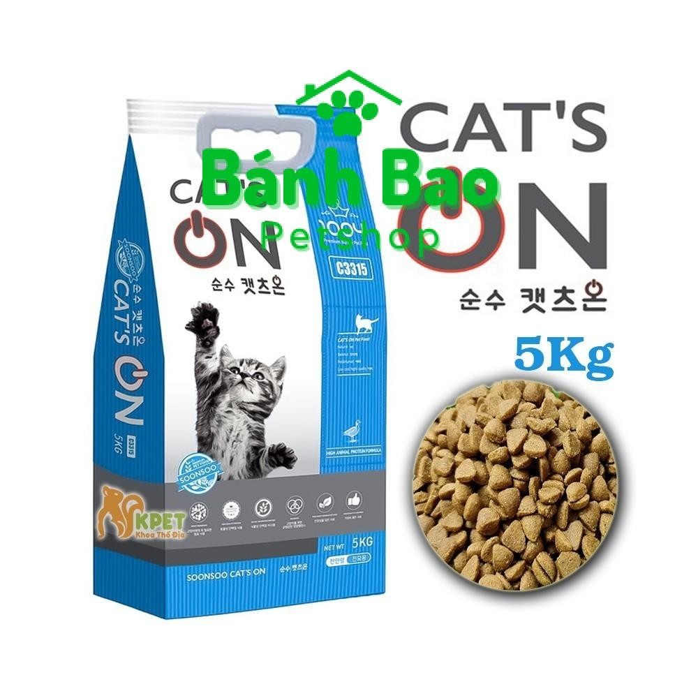 Hạt Cat's On Cho Mèo Bao Nguyên 5kg - Hạt Cho Mèo Cats On Từ Hàn Quốc