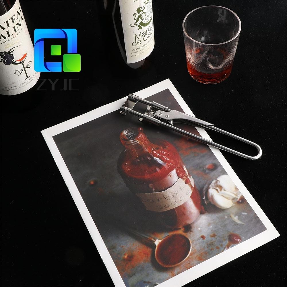 ZYJC cụ mở nắp chai lọ bằng thép không gỉ có thể điều chỉnh đa năng