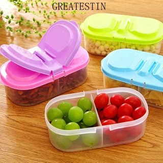 Hộp cơm trưa greatskss, hộp đựng thực phẩm bằng nhựa di động, cắm trại gia đình dã ngoại thực phẩm ăn nhẹ bảo quản trẻ em đồ ăn hộp đựng trái cây hộp bảo quản