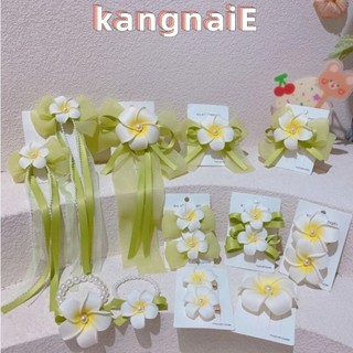 Kẹp tóc nơ kangnai, nhựa, phụ kiện polyester kẹp tóc, kẹp tóc nơ thời trang