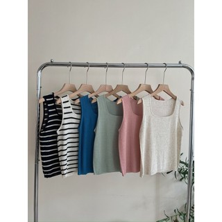 Áo tanktop cổ vuông hàn A-1122