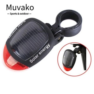 Muvako Đèn hậu LED xe đạp 2 đèn hậu, Đèn hậu xe đạp leo núi đường bộ Xe đạp an toàn, Đèn hậu xe đạp bằng nhựa