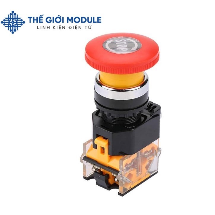 [Có sẵn] [Rẻ vô địch] Nút dừng khẩn cấp 22MM LA38-11ZS (STOP) - thegioimodule
