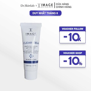Sữa rửa mặt ngừa mụn, sạch nhờn Image Skincare Clear Cell Salicylic Gel Cleanser 7.4ml