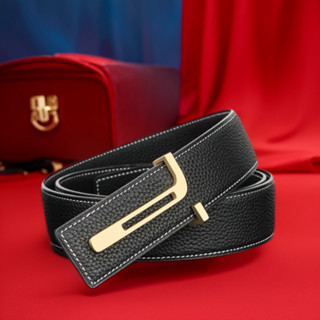 Thắt lưng thiết kế thương hiệu nam và nữ. Thắt lưng da thật 3,3 cm. Thắt lưng công sở thắt lưng quần dễ phối thời trang