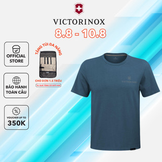 Áo thun Victorinox THỤY SĨ Brand Collection Logo Graphic Tee - Blue