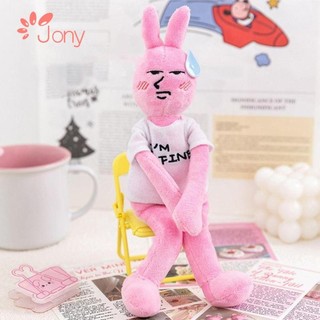 Jy1 My Friends Rabbit Búp bê sang trọng, Mặt dây chuyền hoạt hình Biểu hiện ngộ nghĩnh Búp bê nhồi bông, Trò chơi thay đổi dễ thương Túi sách Trang trí búp bê lông tơ Quần áo thủ công trẻ em