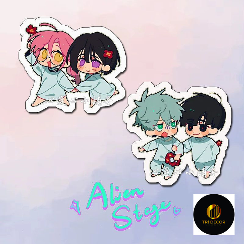Móc Khoá Kawaii Acrylic Thổ Cẩm ivan Till Sua Mizi Kawaii Dễ Thương