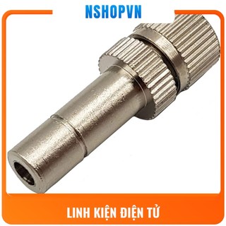 Đầu béc phun sương ống 6mm lỗ 0.3mm - 0.4mm - 0.5mm - 0.6mm