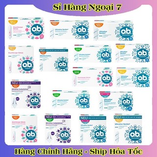 Băng vệ sinh Tampon Ob - Đức Date mới đủ Bill
