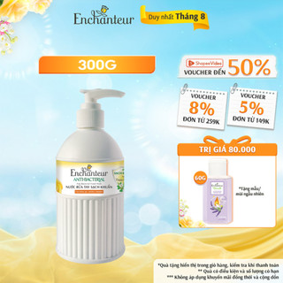 Nước rửa tay sạch khuẩn từ thiên nhiên Enchanteur Charming Anti-Bacterial 300g