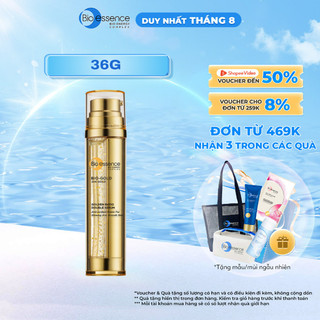 Tinh chất tái tạo phục hồi & ngăn ngừa lão hóa Bio-essence Bio-Gold Double Serum vàng 24K & trà xanh cô đặc 36g