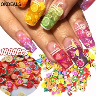 OKDEALS 1000 miếng dán trang trí móng nghệ thuật xinh xắn