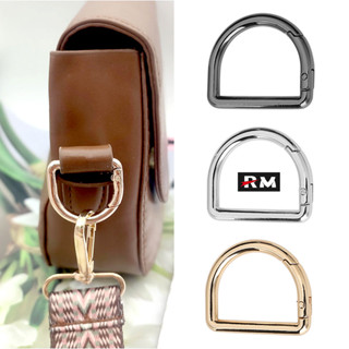 [Không cần khâu] Vòng lò xo hình chữ D cho túi Túi xách D-Buckle mở bên, Túi Messenger, Đầu nối dây đeo vai Khóa móng ngựa Quần áo Móc khóa mặt dây chuyền hành lý