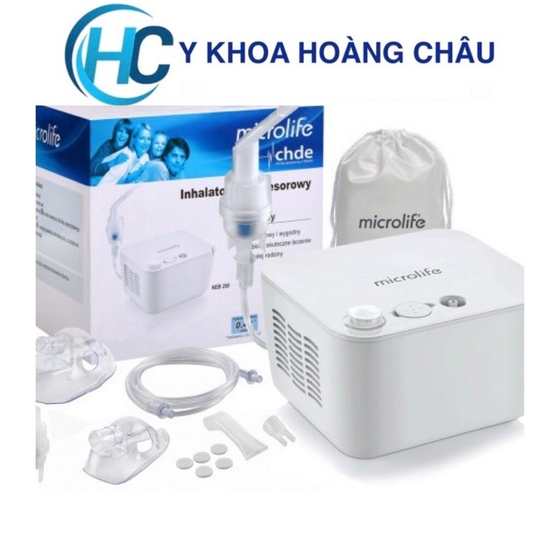 [CHÍNH HÃNG] Máy xông khí dung Microlife NEB 200 (Thuỵ Sĩ)
