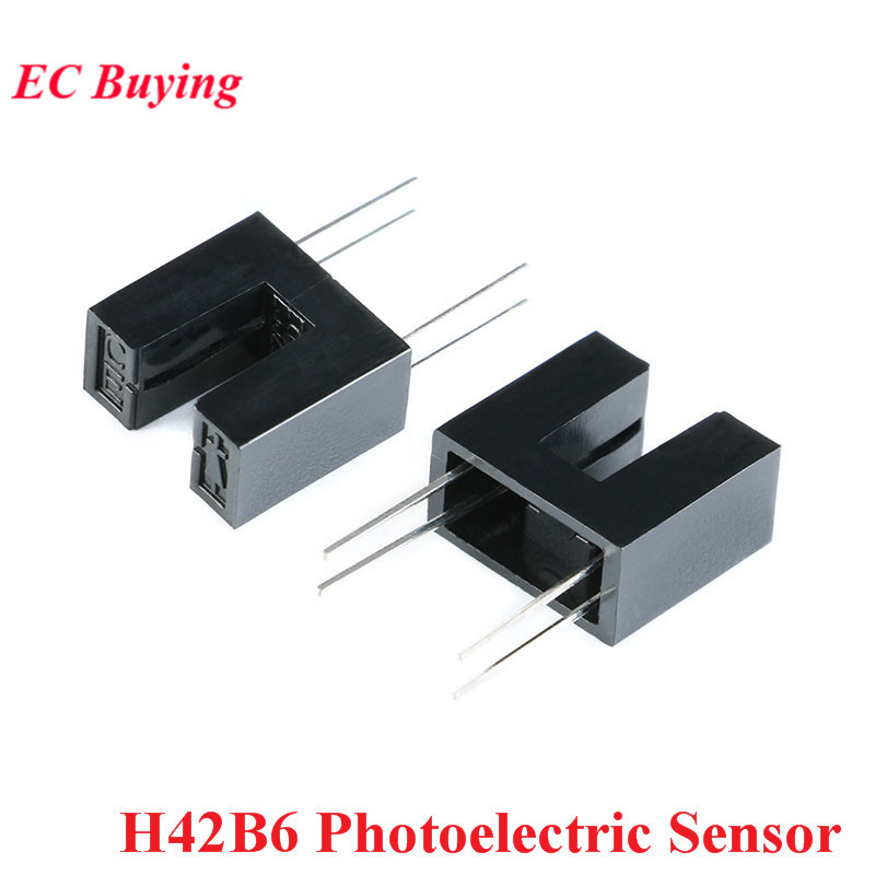 10 Cái / 2 Cái H42B6 Khe Cắm Công Tắc Quang Truyền Quang Điện Cảm Biến Khe Cắm Rèn Loại Optocoupler