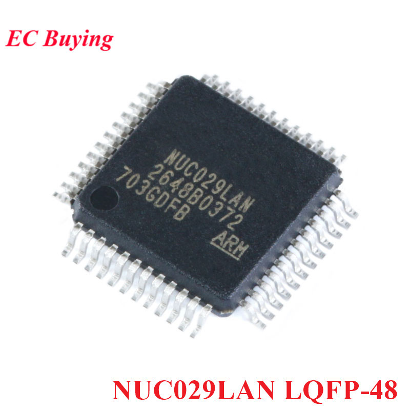 Nuc029lan LQFP-48 32-bit Vi Điều Khiển Chip Đơn Tương Thích M054LBN M058LBN M0516LBN LQFP48 IC Bộ Đi