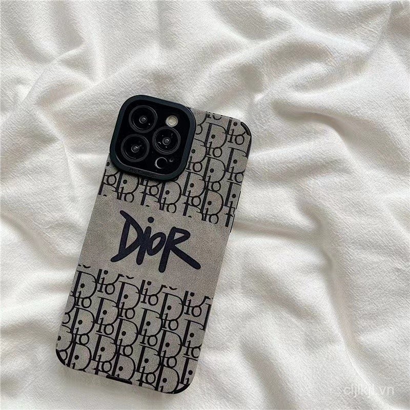 Ốp điện thoại da sang trọng cảm ứng dành cho Iphone 15 Pro Max 14 Pro Max 13 Pro Max 12 Pro 11 Pro M