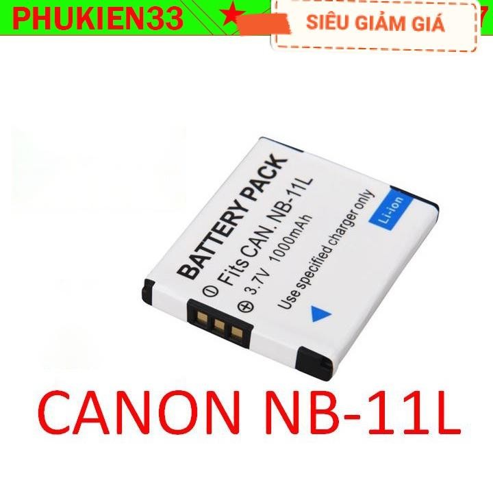 Pin Cho Máy Ảnh Canon Li-ion 3.6V 680mAh 2.4Wh NB-11L