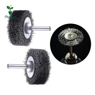 Bàn chải dây 1,97 inch để gắn máy khoan Bề mặt chà Làm sạch rỉ sét