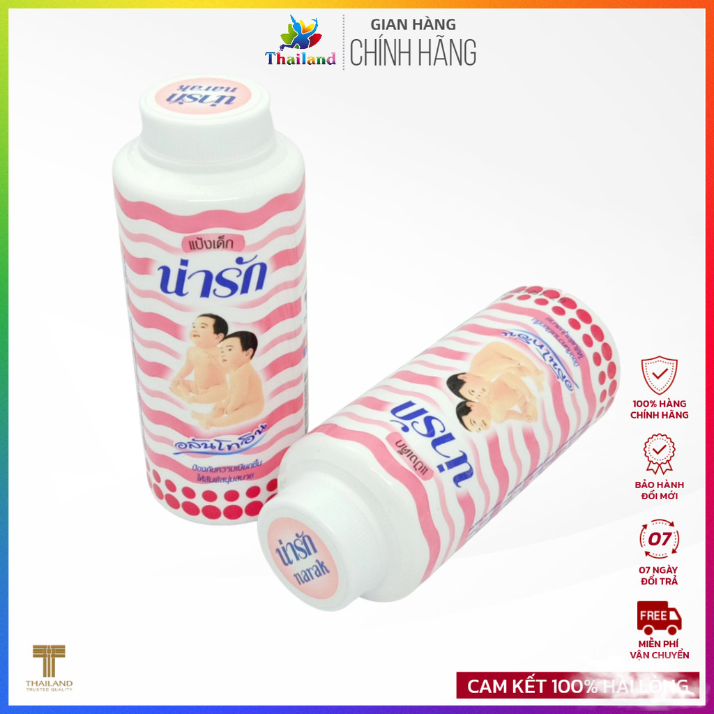 Phấn rôm Narak - Thailand hũ lẻ