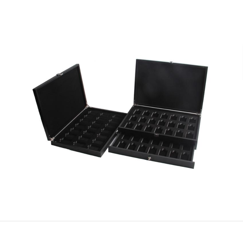 Hộp đựng bật lửa trưng bày Zippo bằng gỗ 21 và 42 cái