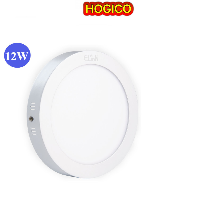 Đèn LED PANEL ốp trần ELINK 12W Tròn, Ánh sáng trắng