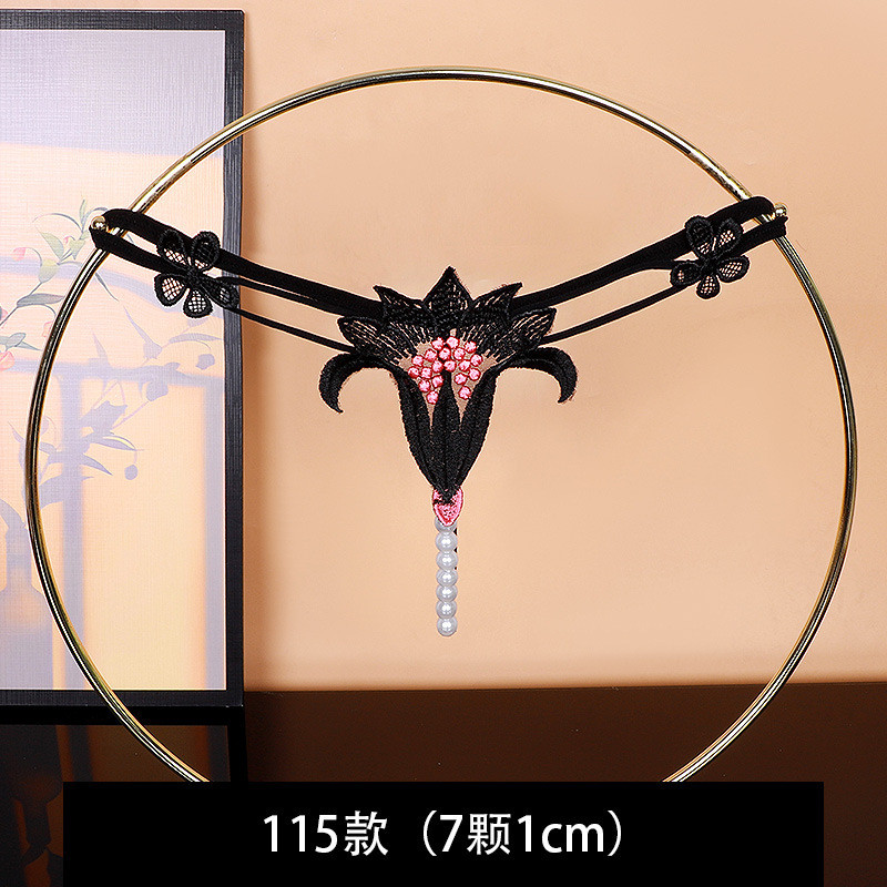 Bigsize Quần Lót Lọt Khe Sexy Nữ Cột Dây Lưng Thấp Ngọc Trai Quần Chíp Nữ Gợi Cảm Quyến Rũ | BigBuy360 - bigbuy360.vn
