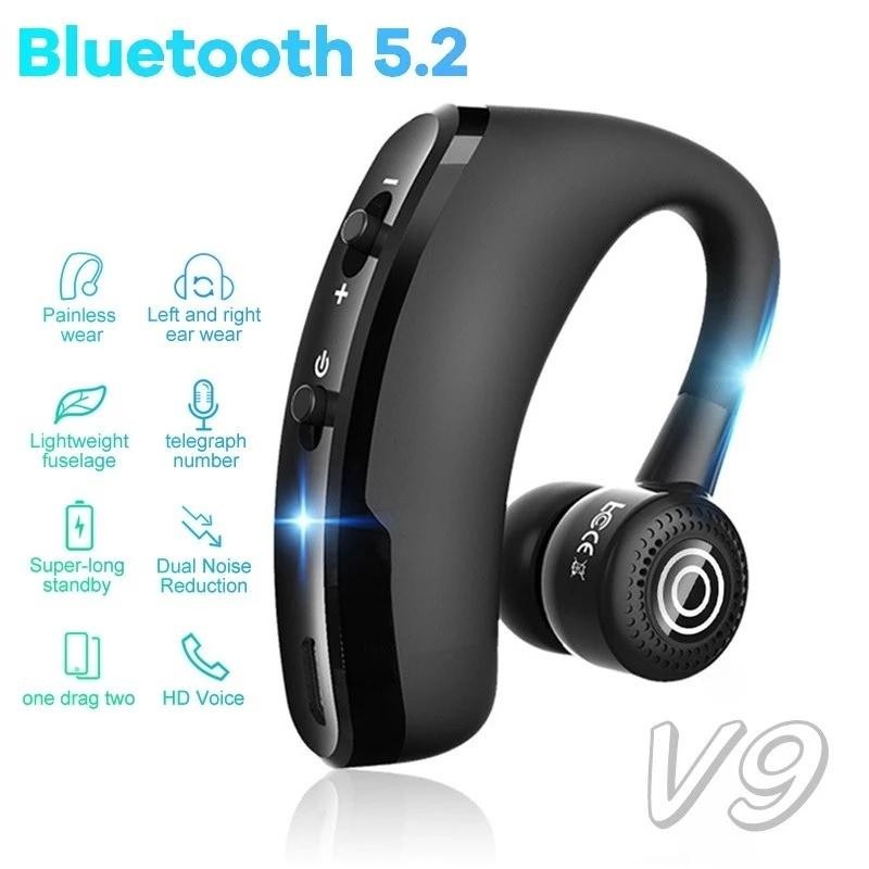 TZUZL V9 Tai nghe Bluetooth Stereo Tai nghe Bluetooth Lái xe Tai nghe không dây với Microphone