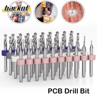 Backof Mũi khoan CNC Mini Thép vonfram Gỗ CNC Khoan Mũi khắc cacbua Máy phay CNC