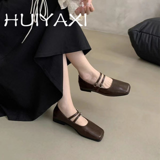 HUIYAXI Giày Búp Bê dép sandal nữ đi chơi giày sandal Thể thao Tiện dụng Đa năng Thiết kế độc đáo FBL24A0DG6 43Z241021