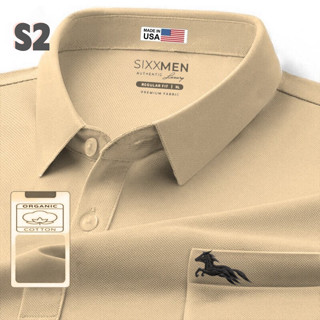 Áo polo nam Trung Niên Tay Suông Có Túi SIXXMEN , Áo Thun Ngắn Tay Xẻ Tà Màu Sắc Đơn Giản Dành Cho Nam Giới mới nhất