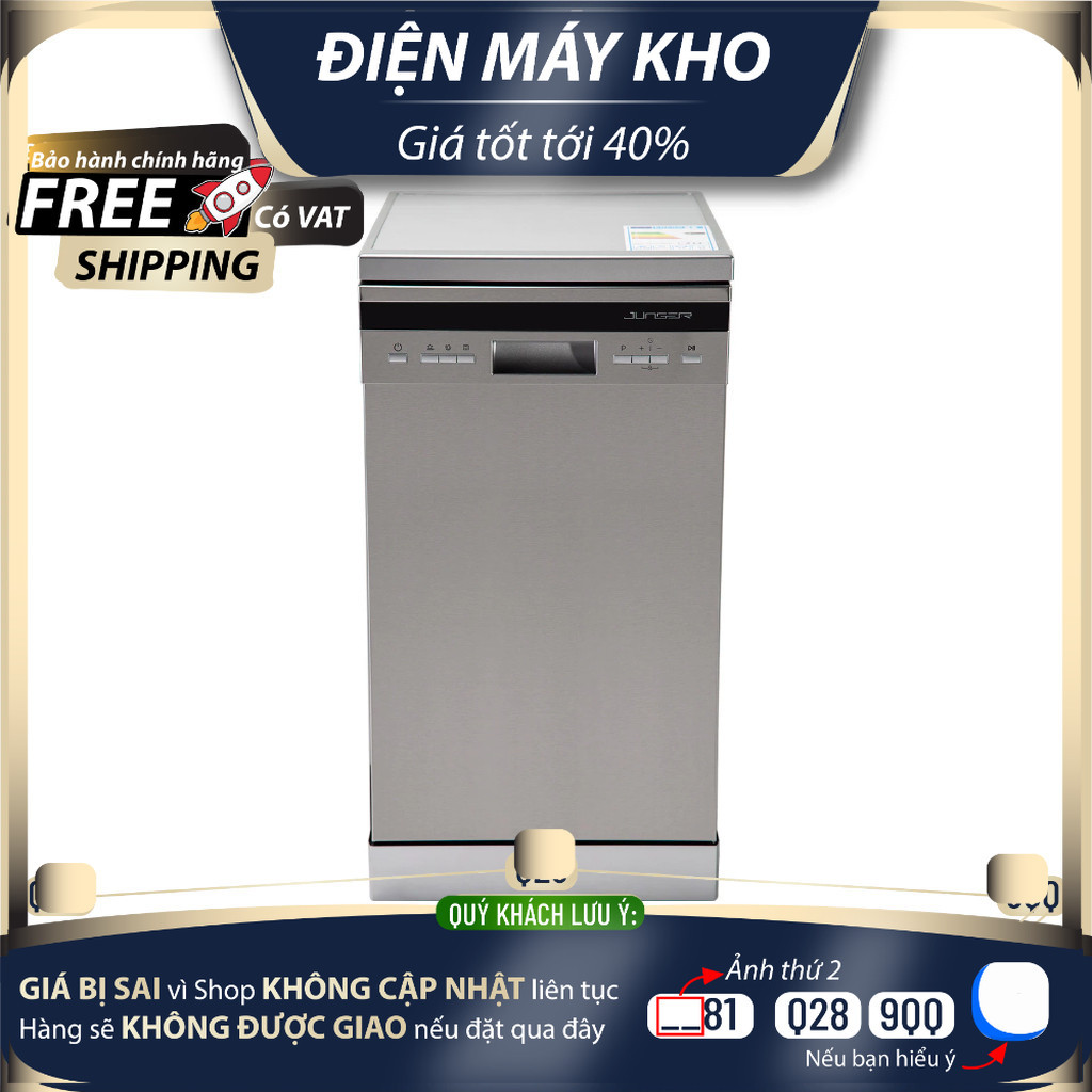 MÁY RỬA CHÉN JUNGER 2100W DWJ-450 2020  - DMK