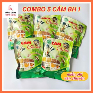 COMBO 5 Cám chim chào mào BH SỐ 1, TẶNG 1 THÌA XÚC CÁM, cám chim chào mào cao cấp [HÀNG CHÍNH HÃNG]