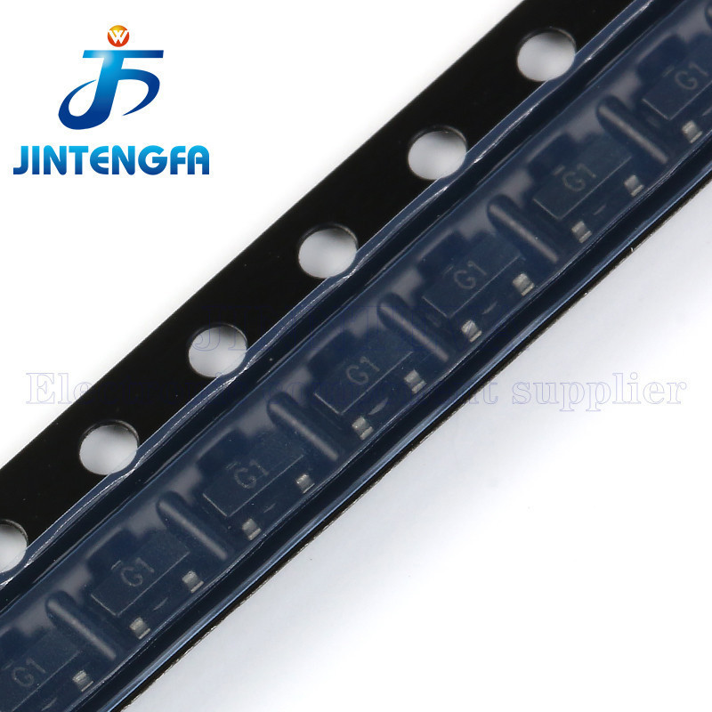 3000 CÁI 2N5401 2N5551 MMBT5401 MMBT5551 2L G1 SOT23 PNP NPN 160V 150V 600mA 0.6A 5401 5551 SMD Tran