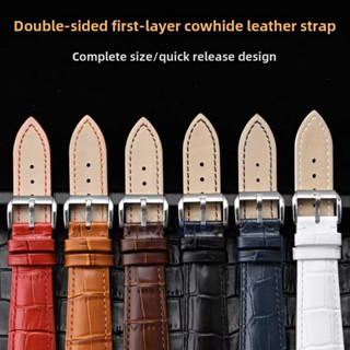 12 / 13 / 14 / 15 / 16 / 17 / 18 / 19 / 21 / 22 / 23 / 24mm Dây da thật Thích hợp cho đồng hồ DW Dây đeo đồng hồ bằng da họa tiết tre Chất lượng cao Vòng đeo tay đồng hồ da bò lớp trên cùng