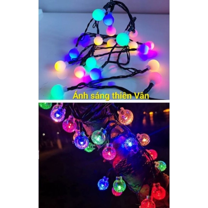 Giá Sỉ ONL - [ HCM ] NOEL - DÂY ĐÈN LED KIỂU - TREO TRANG TRÍ NOEL DÀI 7m5 ĐÈN LED NHIỂU LOẠI HÌNH T