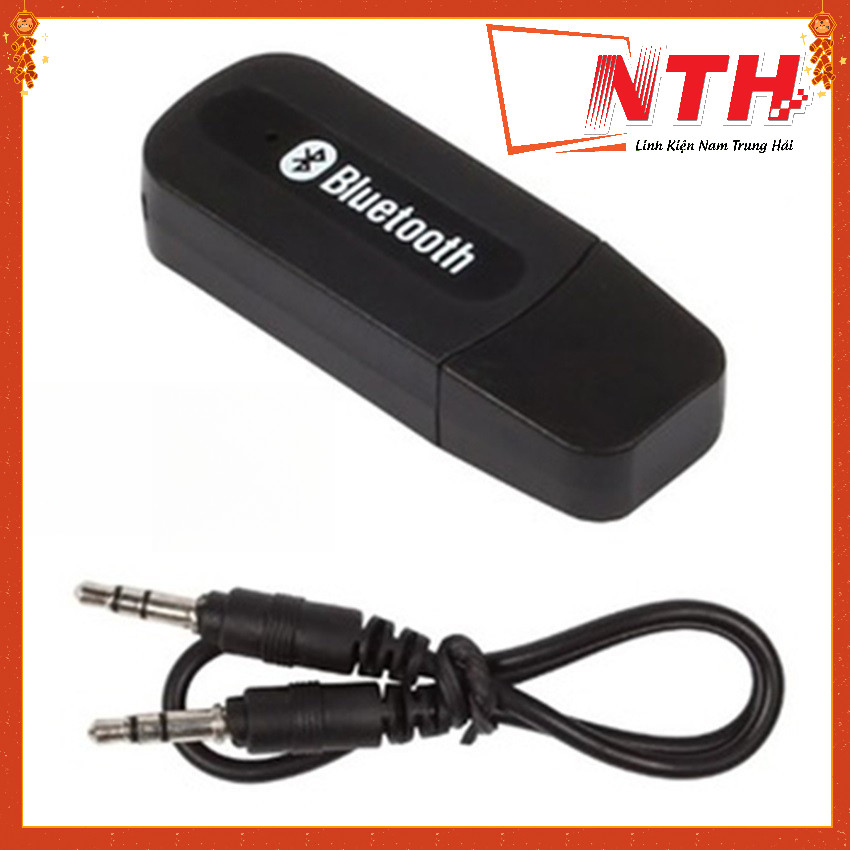 USB tạo bluetooth kết nối âm thanh (Xanh đen)
