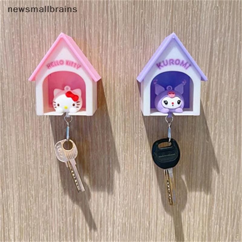 Newsmallbrains Wall Key Holder Creative House Keys Organizer Dễ Thương Anime Móc Khóa Móc Treo Lối V