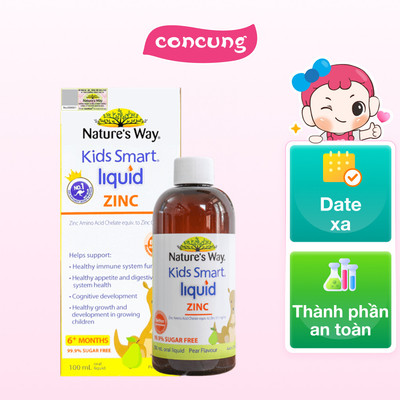 Thực phẩm bảo vệ sức khỏe Nature’s Way Kids Smart Liquid ZinC