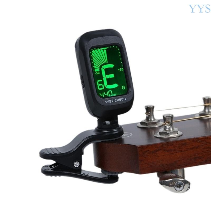 YYS Cảm Biến Độ Nhạy Cảm Guitar Tuner Di Động Guitar Tuner Guitar Tuner Kẹp