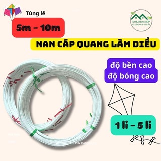 Nan Cáp Quang, Cáp Quang Làm Diều Đủ Size Từ 1 li Đến 4 Li Siêu Bền, Siêu Bóng