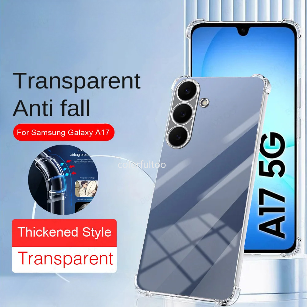 Ốp Lưng Trong Suốt Samsung A17 2025 Cho Samsung Galaxy A17 A07 A 07 A 17 4G 5G Ốp Lưng Điện Thoại Tr