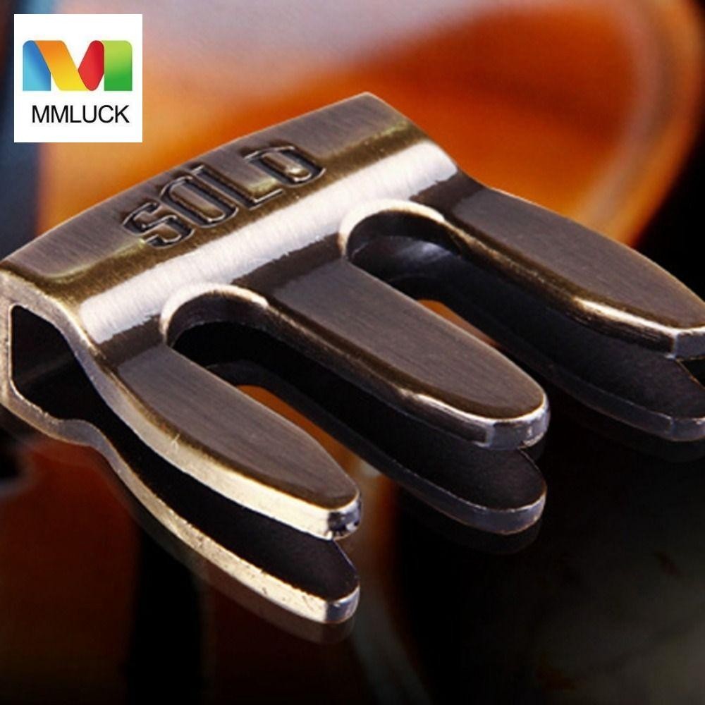Mmluck Đàn Violin Chuyên Nghiệp Tắt Tiếng, Dễ Dàng Mang Theo Mạnh Mẽ Violin Tắt Tiếng, Phụ Kiện Đàn 