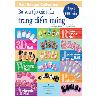 Sách bộ sưu tập các mẫu trang điểm móng